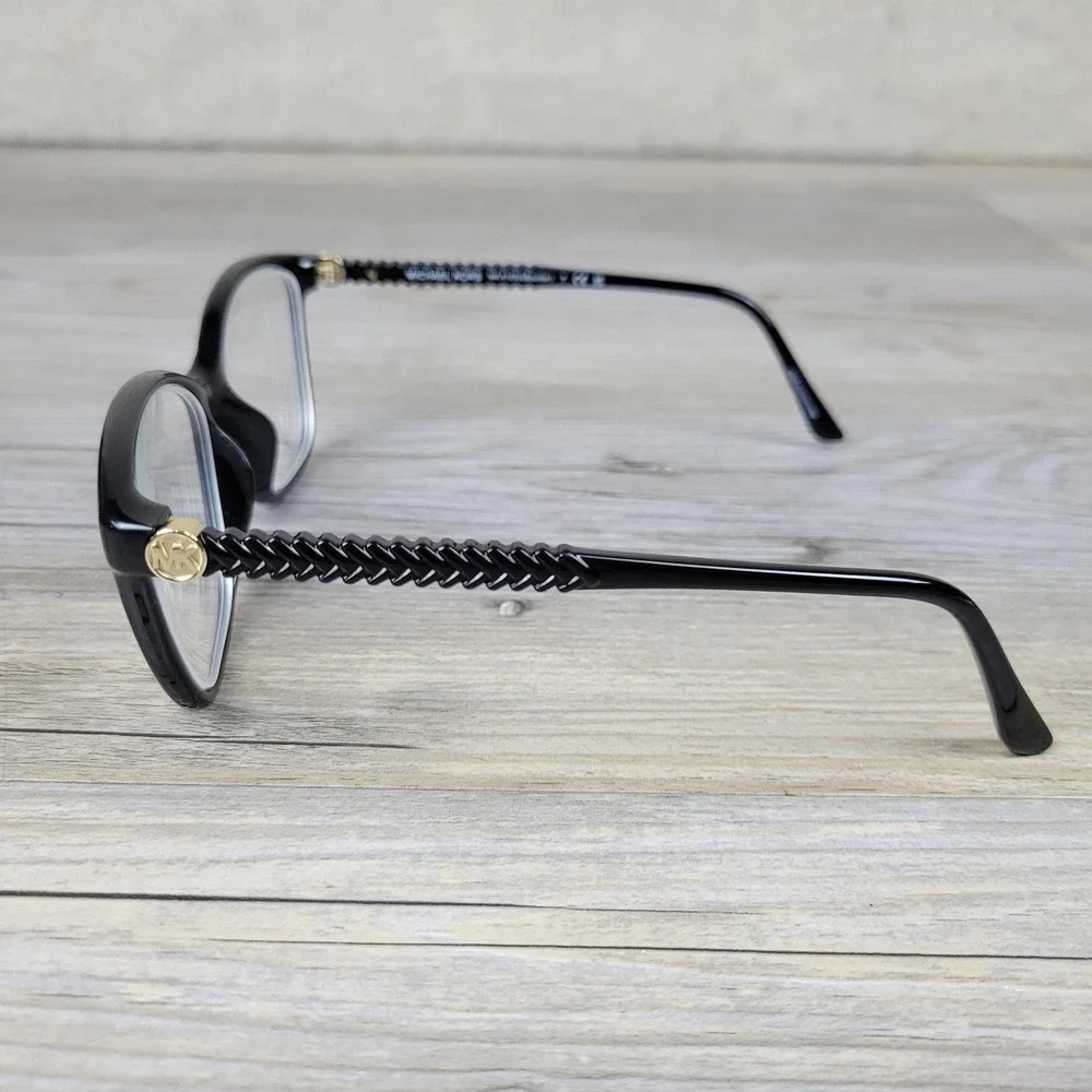 Michael Kors Eyeglasses Frames MK4103U Boulder 3005 Black Braided 55-16-140
